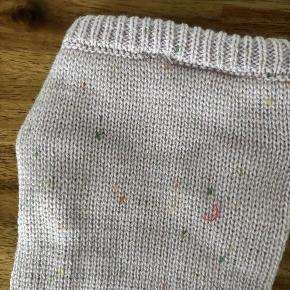 Top Paw Dog Sweater Lavender Speckled Multicolor Outerwear Pet Size XXS. NWT - Picture 4 of 9